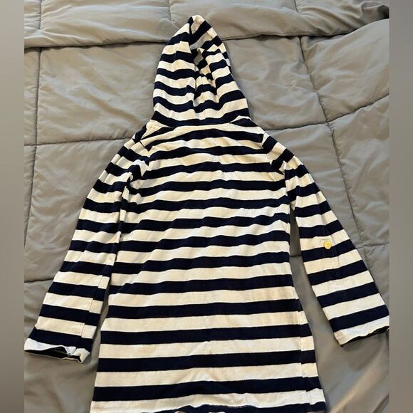 Girls carters size 5 hooded striped shirt - Picture 4 of 4
